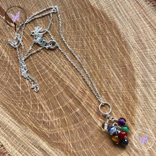 Chakra Cluster Pendant Necklace